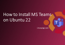 How to Install MS Teams on Ubuntu 22